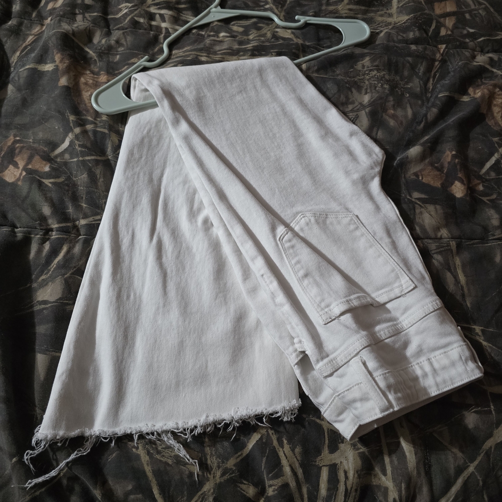 Flying Monkey White Flare Jeans